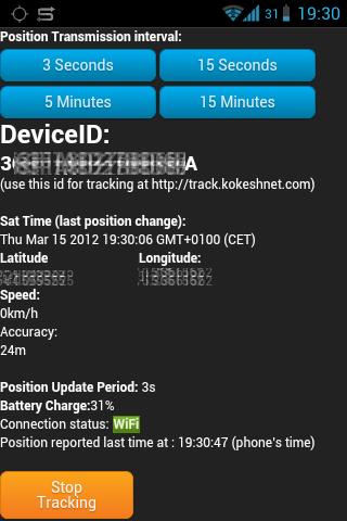 SeeMe GPS Tracker Screen 3
