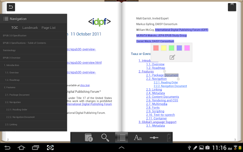 Namo PubtreeViewer (EPUB3 / 2) Screenshots 1