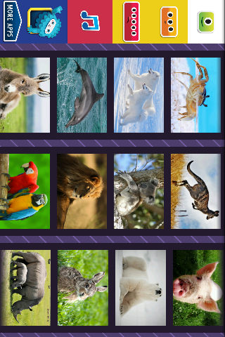 Animals Puzzle: Sliding Slices Screen 2