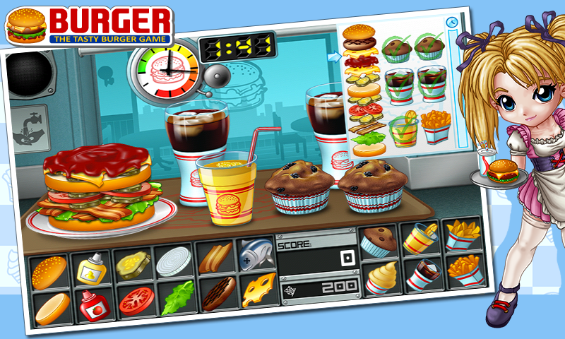   Burger- tangkapan layar 