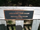 Anna Mabel Cullen Memorial Bench
