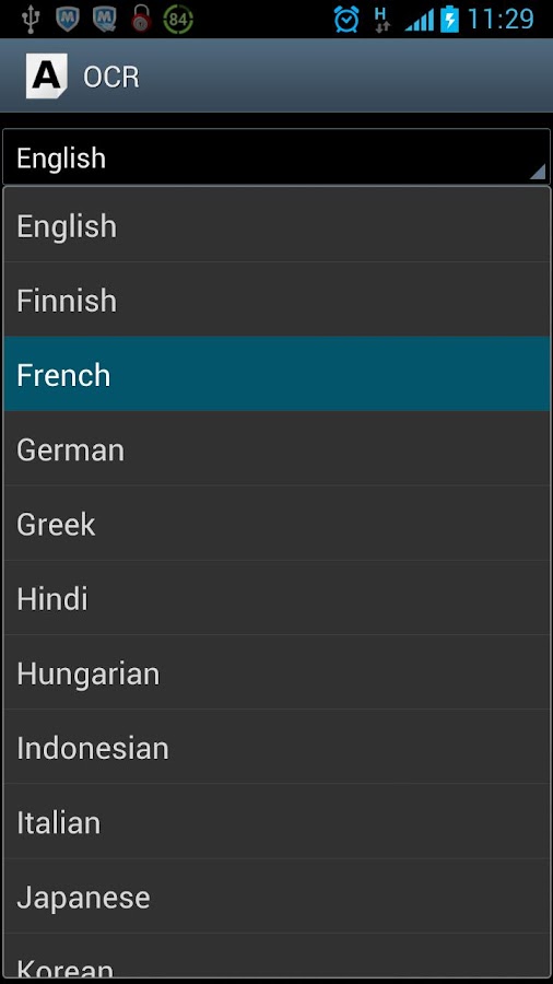Hindi font ocr software
