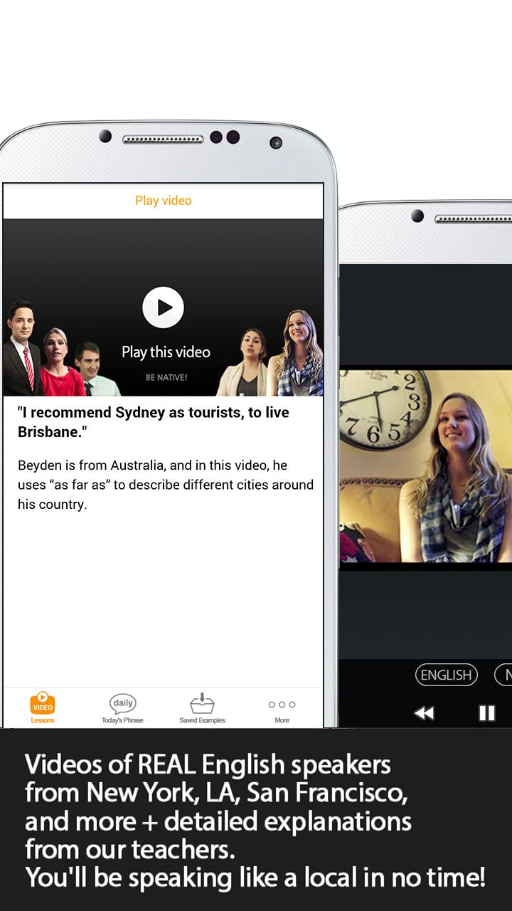 SPEAK REAL ENGLISH Screen 3