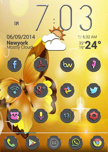 【免費個人化App】Lollipop Hoop Lite Icon Pack-APP點子