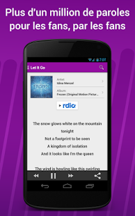  Lyrically - Paroles Musique – Vignette de la capture d'écran  