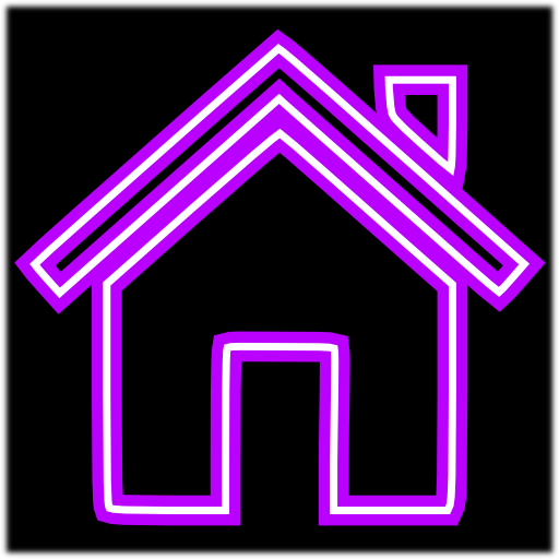 Purple Neon Free Theme LOGO-APP點子