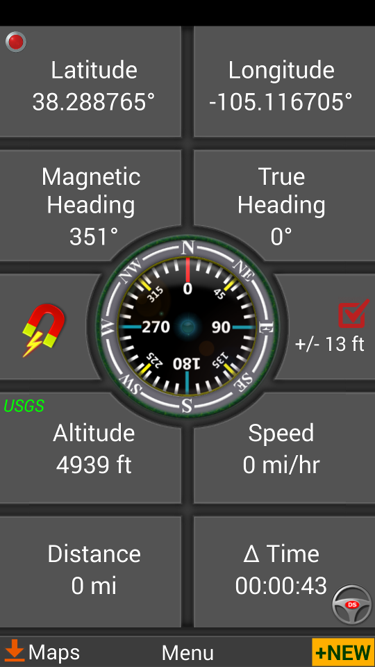Polaris Navigation GPS Screen 2