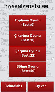 Lastest 10 Seconds of Math APK