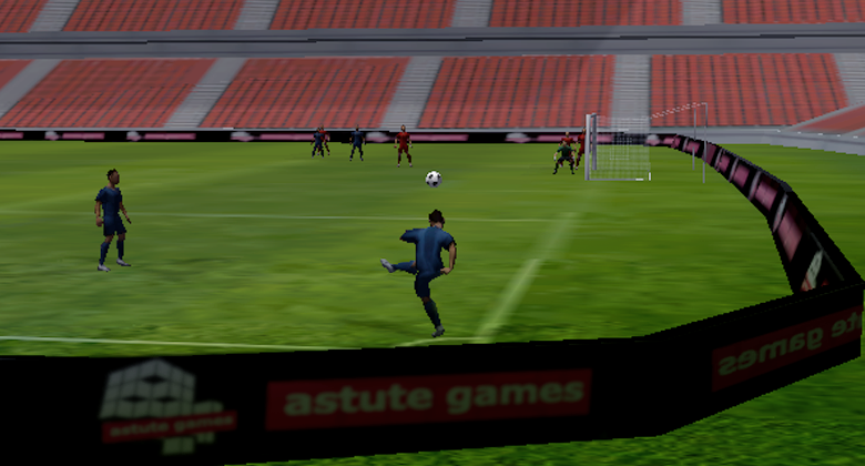 Real 3D Soccer - screenshot