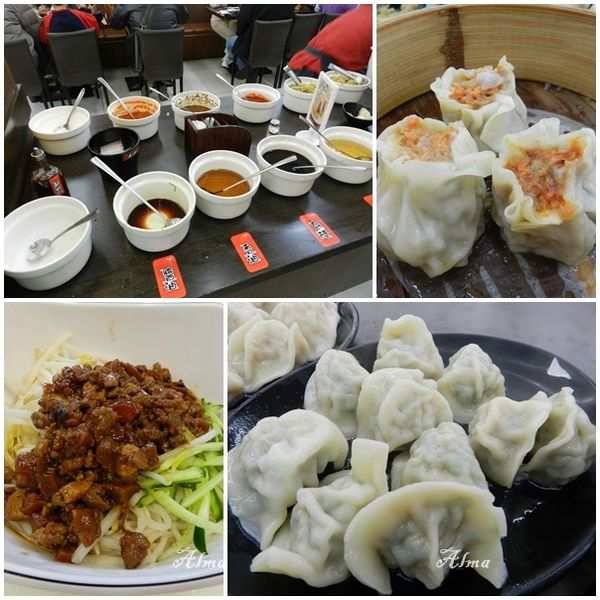 【桃園-五花馬水餃店】連鎖麵食館‧小米粥黑棗茶免費供應