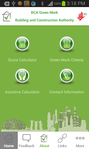 BCA Green Mark Android App