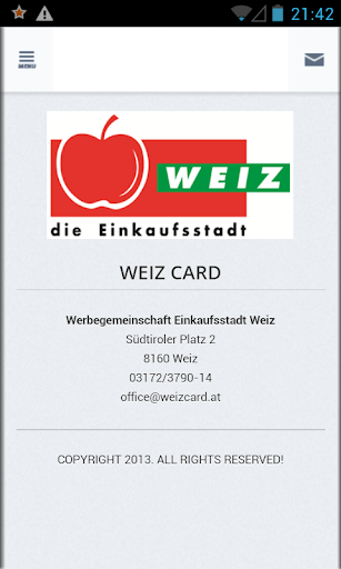 Weiz Card