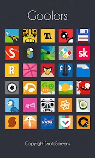 Goolors icons GO/Apex/Nova/ADW - screenshot thumbnail