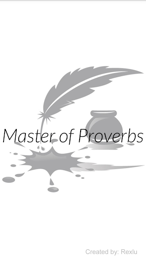 【免費益智App】Master of Proverbs-APP點子