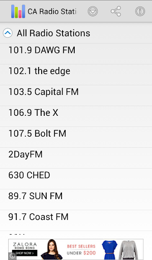 Canada Radio Stations