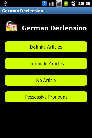 German Declension