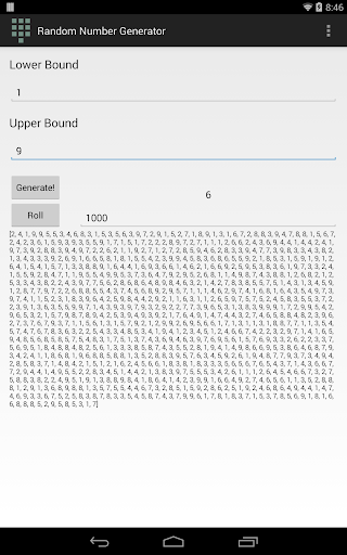 【免費工具App】Better Random Number Generator-APP點子