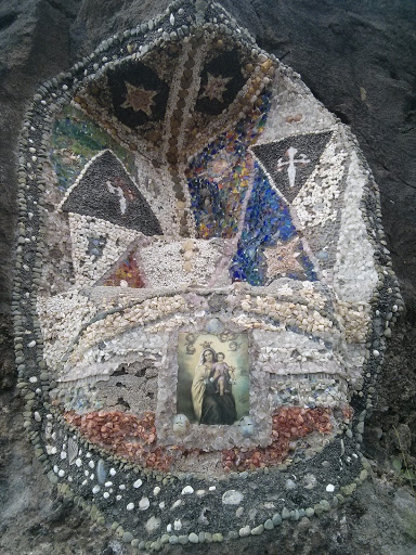 Mosaic at Tazacorte Caves