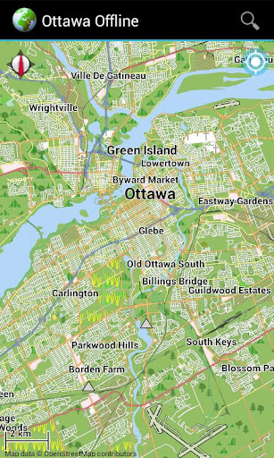 Offline Map Ottawa Canada