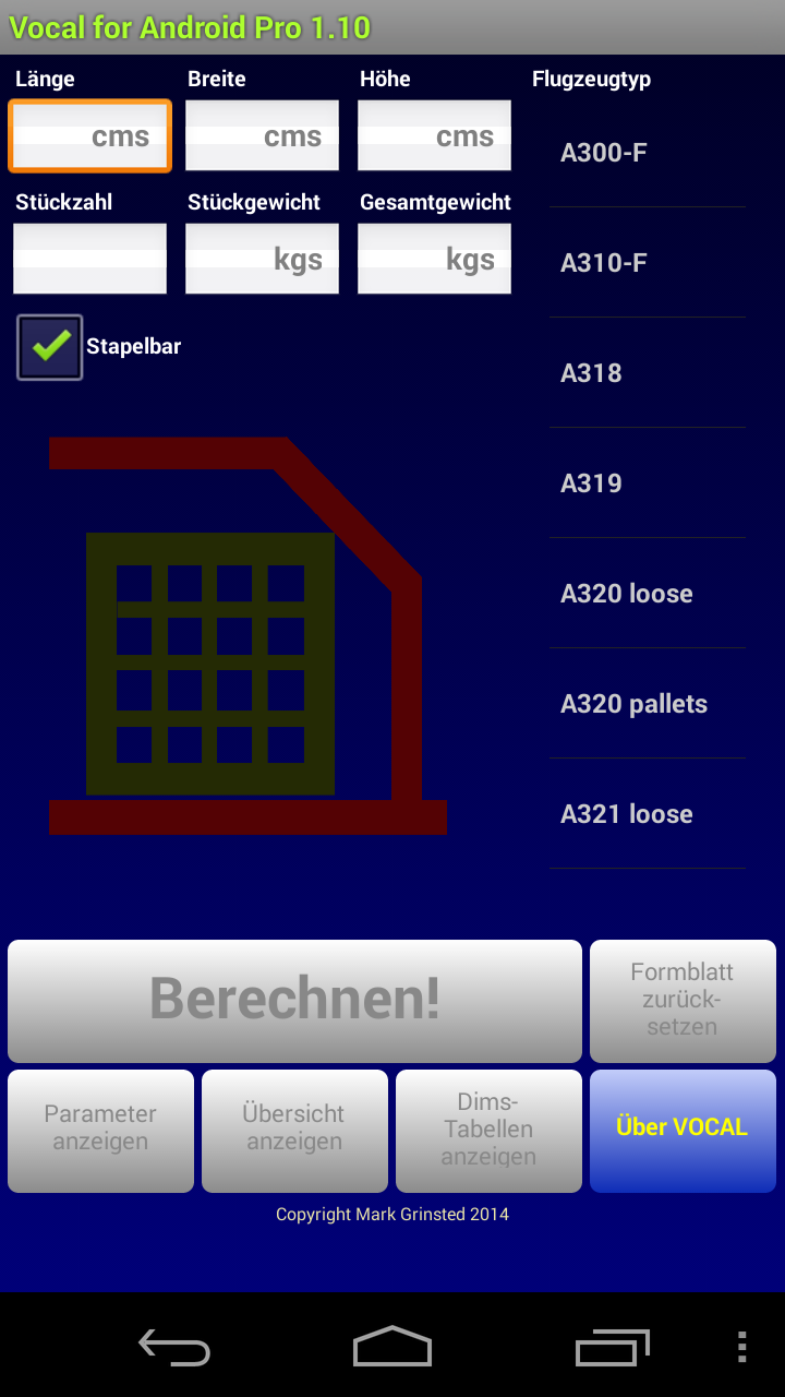 Android application VOCAL 4A Pro screenshort