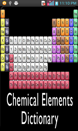 Chemical Element Dictionary