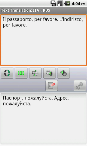 Eng-Rus-Ita Offline Translator