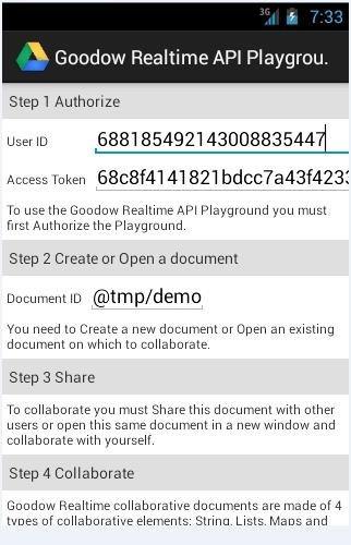 Goodow Realtime API Playground
