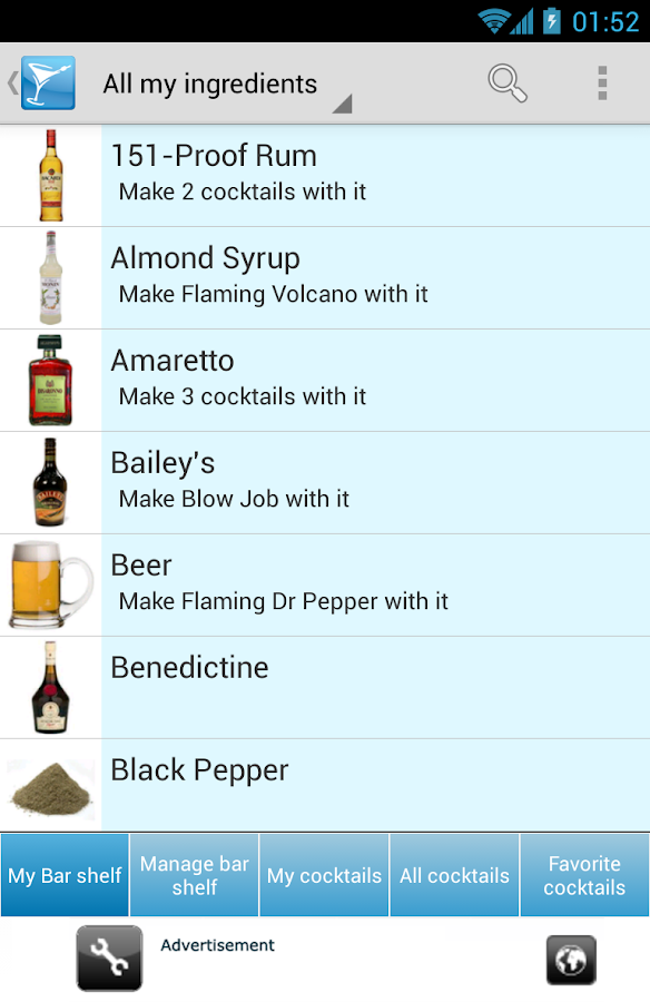 My Cocktail Bar Android Apps on Google Play