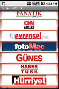 Türkçe Gazeteler - screenshot thumbnail