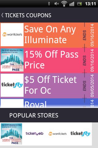 Cheap Tickets Coupons