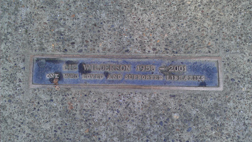 Liz Wilderson Memorial Bench
