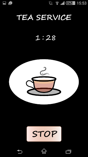 One Click Timer - Tea Service