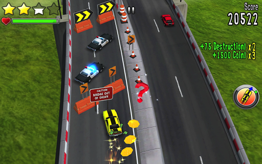 【免費賽車遊戲App】Reckless Getaway Free-APP點子