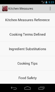Kitchen Measures Screenshots 0