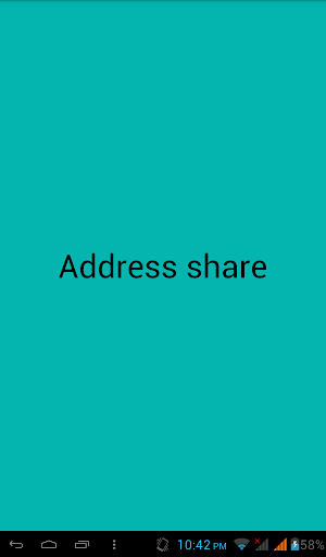 address share