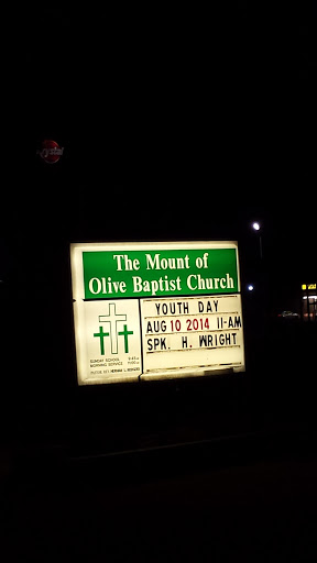 The Mount of Olive Baptist Church 