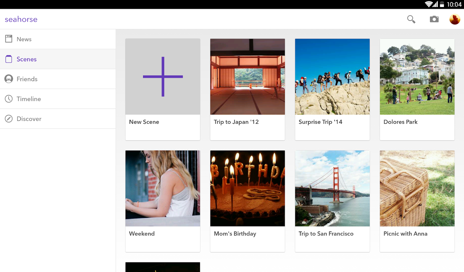 Seahorse - Document life - screenshot