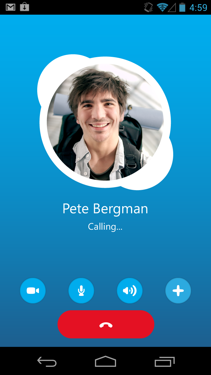 Skype Screen 3