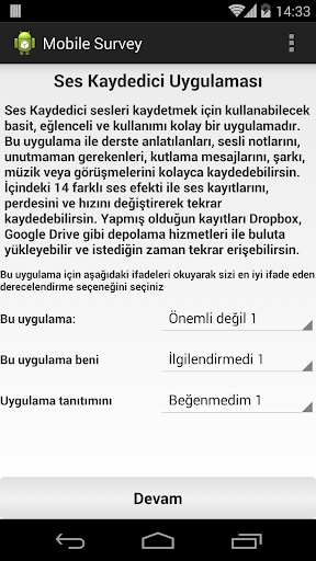 Mobil Uygulama Tavsiyeleri