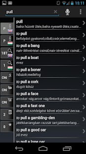 Free Dict Hungarian English - náhled
