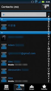 How to mod GO Contacts Clean Blue Theme 1.0 unlimited apk for bluestacks