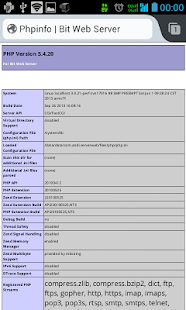 Bit Web Server (PHP,MySQL,PMA) - screenshot thumbnail