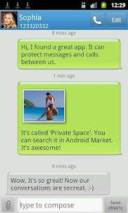 Private Space Pro- SMS&Contact - screenshot thumbnail