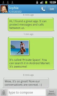 EspacePrivé  Pro (SMS & appel) - screenshot thumbnail