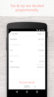 Tab - The simple bill splitter Screenshot