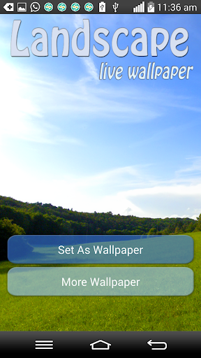 Landscape Live Wallpaper