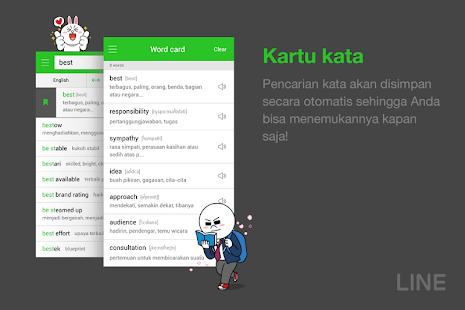 download LINE Kamus Inggris (Offline) free
