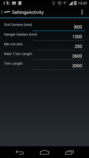 【免費生產應用App】Metric Ceiling Grid Calculator-APP點子