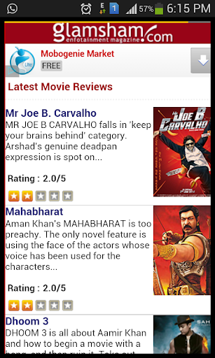 Bollywood Movie Reviews