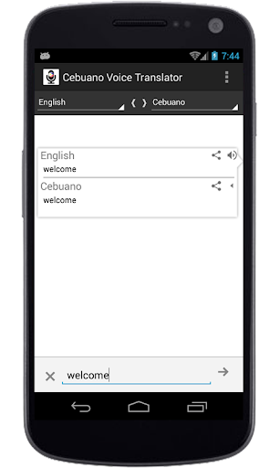 Cebuano Voice Translator